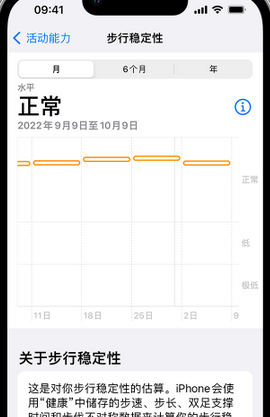 三都镇iPhone手机维修如何在iPhone开启'步行稳定性通知'